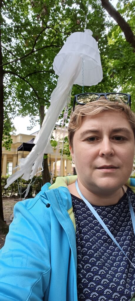 Festiwal kobiety wschodu - Venus Sea Blue, Aleksandra Staszak i meduzy, fot. Aleksandra Staszak