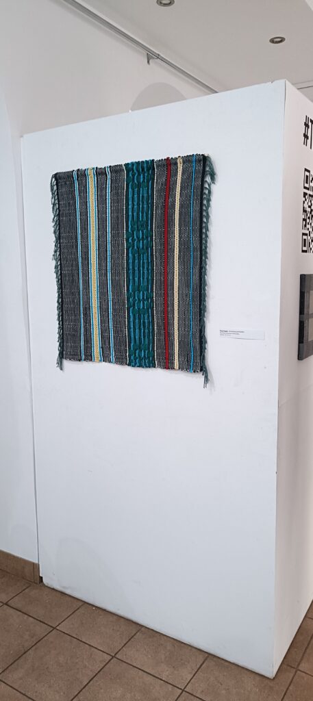 Konstelacja #tkamy, radziuszka wykonana przez Ewę Kępę