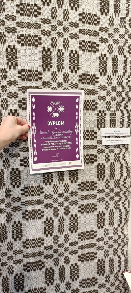 Podsumowanie Ogólnopolskiego konkursu na tkaninę przetykaną. Fot. Aleksandra Staszak